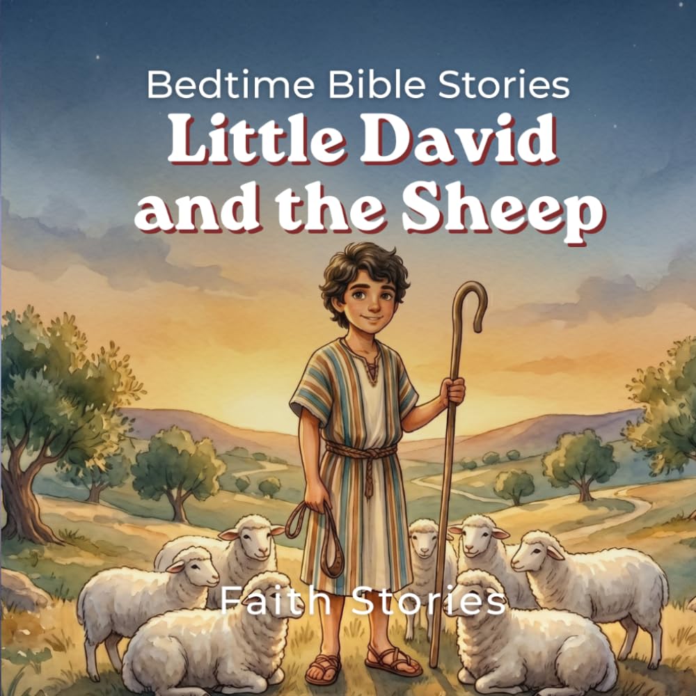 Little David and the Sheep: A story of courage, care, and trusting God (Bedtime Bible Stories for Kids)