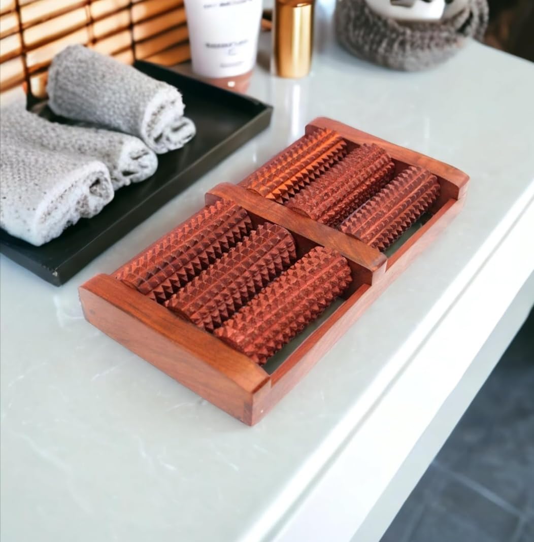 Classic export Solid Wood Roller Legs Wooden Massager Acupuncture Massager Points Rubbed Wooden Foot Massager (wooden roller) Classic export Solid Wood Roller Legs Wooden Massager Acupuncture Massager Points Rubbed Wooden Foot Massager (wooden roller)