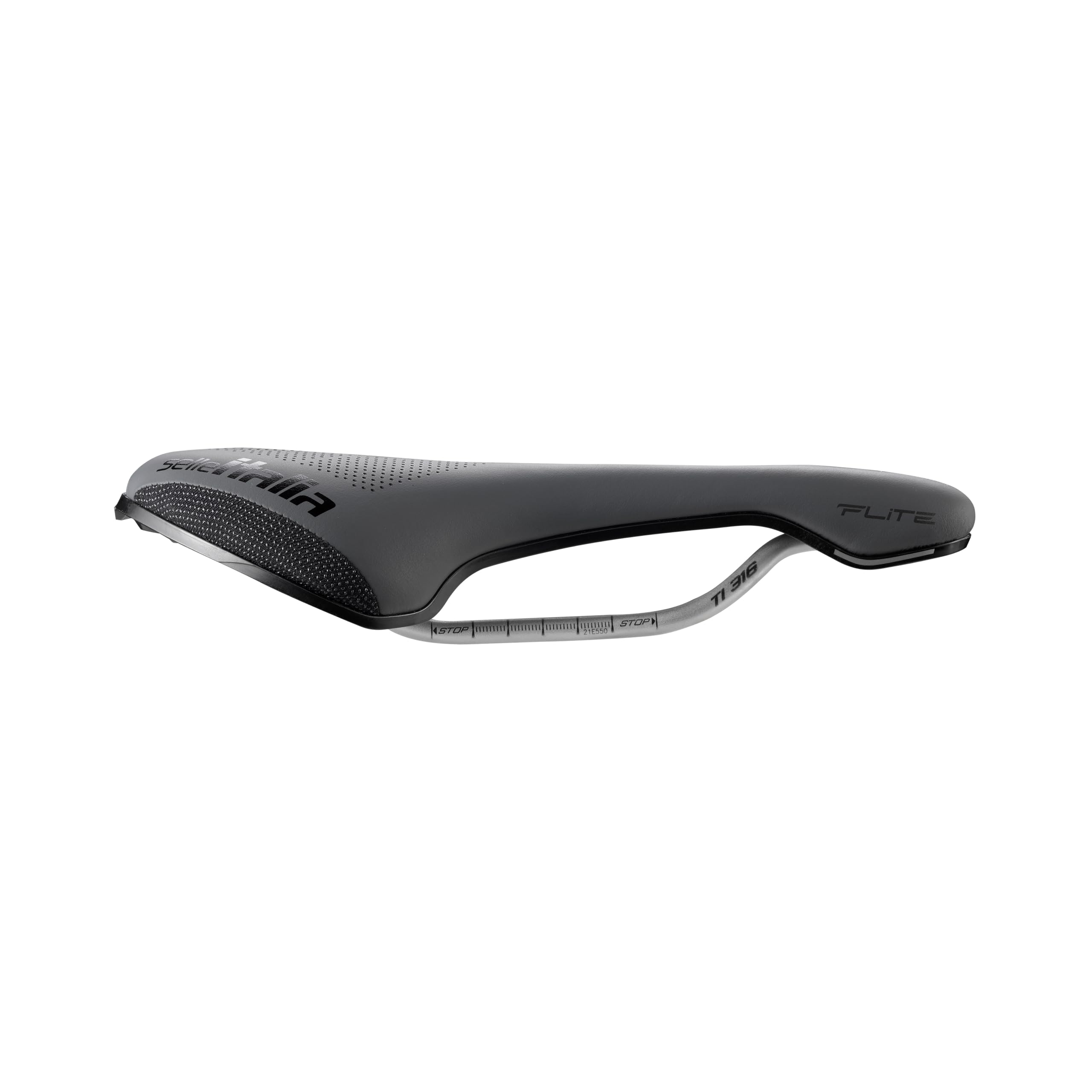 Selle Italia FLITE Boost X-Cross TI 316 Superflow - Sella Bici MTB e Off-Road, Ciclismo Cross-Country, Foro Anatomico, Bordi Rinforzati, Ammortizzatori