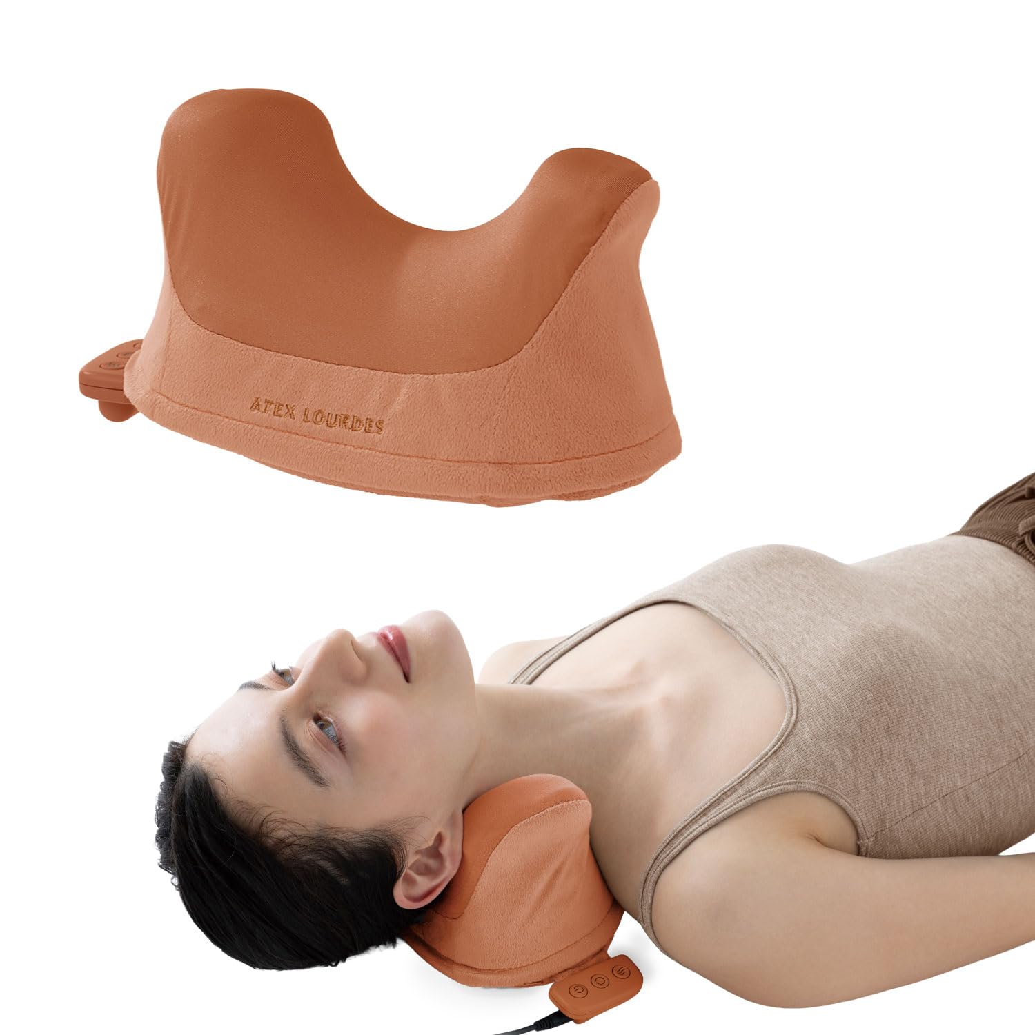 Amazon.co.jp: アテックス ATEX マッサージ器 首 首筋 ストレート