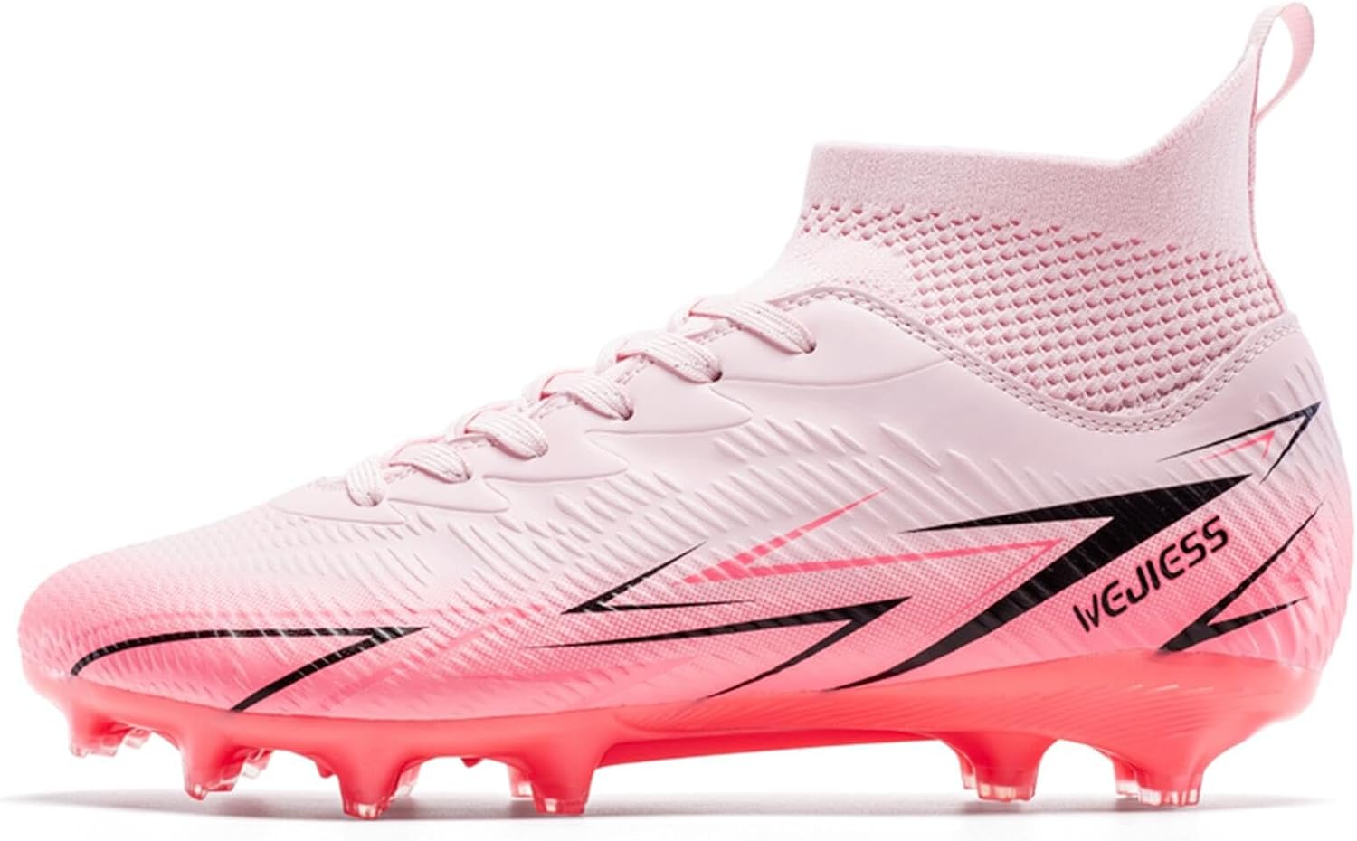 Indoor Soccer Cleats Mens Womens Turf Soccer Cleats Wide Socer Shoes FG AG TF High Ankle Football Boots