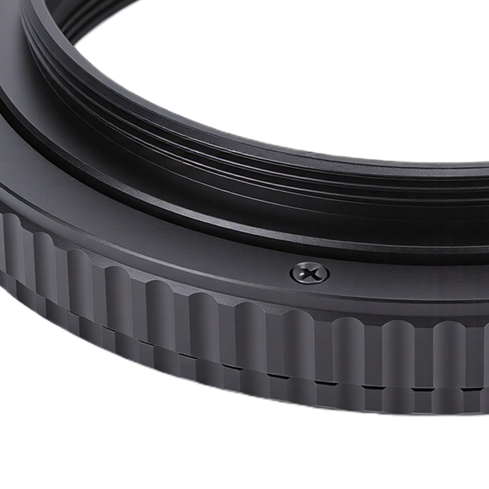 Denash Adattatore Elicoidale M65-M65 Tubo Macro con Messa a Fuoco Regolabile da 12-19 Mm Adattatore Elicoidale con Filettatura con Interno Opaco per compatibilità con Obiettivi per