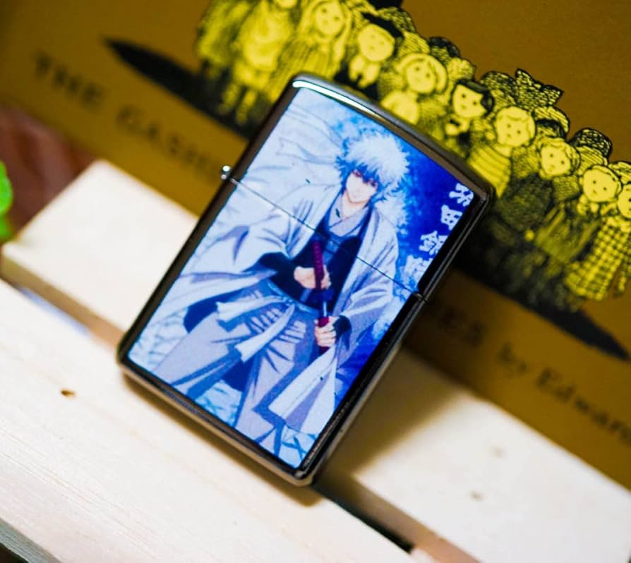 Amazon.co.jp: オイルライター 銀魂 坂田銀時 エリザベス 前鉢巻