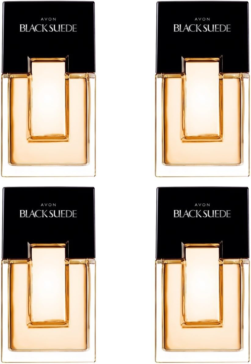 4 x Avon Black Suede Eau de Toilette Spray 75ml each