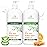 Eczema Psoriasis Anti-Dandruff & Seborrheic Dermatitis Shampoo Set for Dry, Itchy Scalp & Hair Treatment - For Men & Women