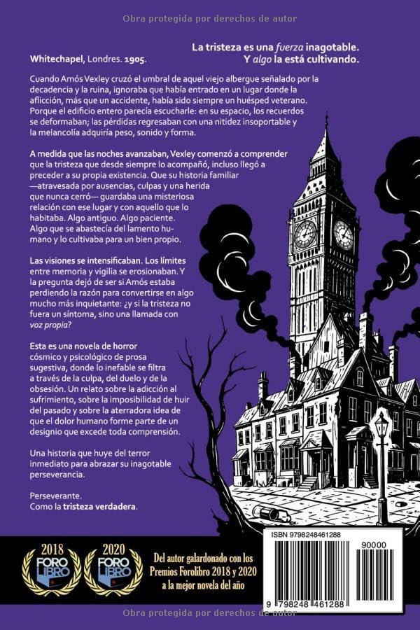 LA TRISTEZA DE CALGARI STREET: El primer caso de Amós Vexley, Inquisidor de lo Extraño (CICLO DEL DIOS DE LA CARNE®) (Spanish Edition)