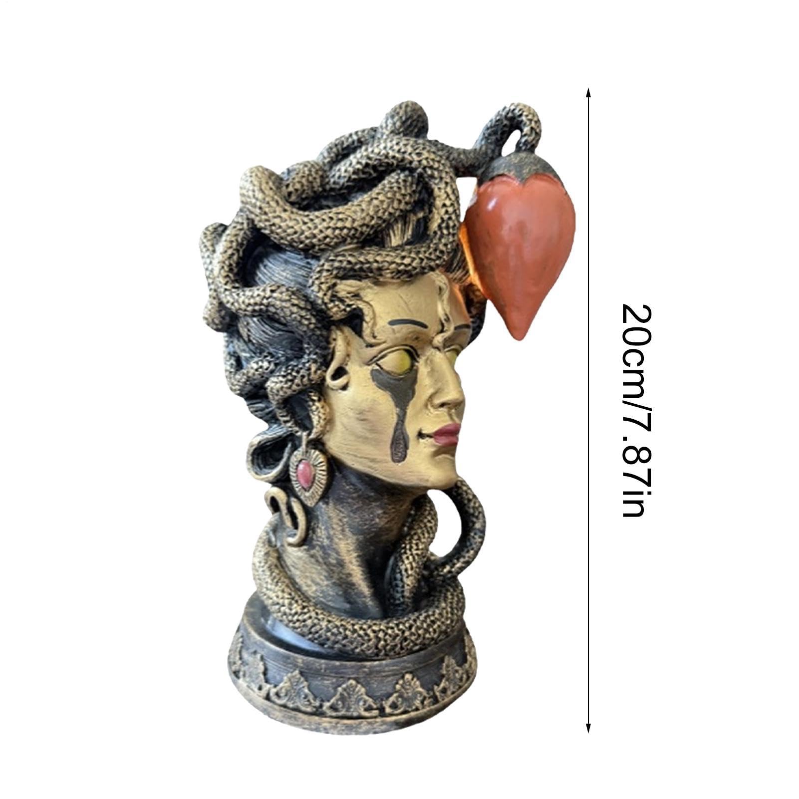 Lampe de Table, Lampe de Table Buste, Gothique Mythique
