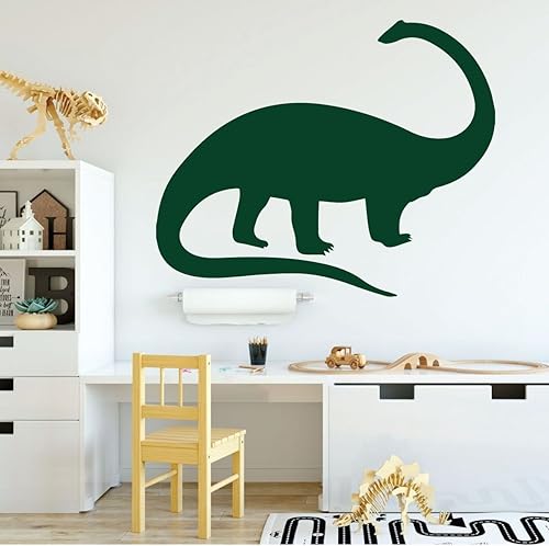 Miniatura 6 de Dinosaur Wall Decals - Brontosaurus - Personalized Dinosaur Wall Art - Dinosaur Vinyl Wall Decals For Children's Room Decoration - Playroom Decor -