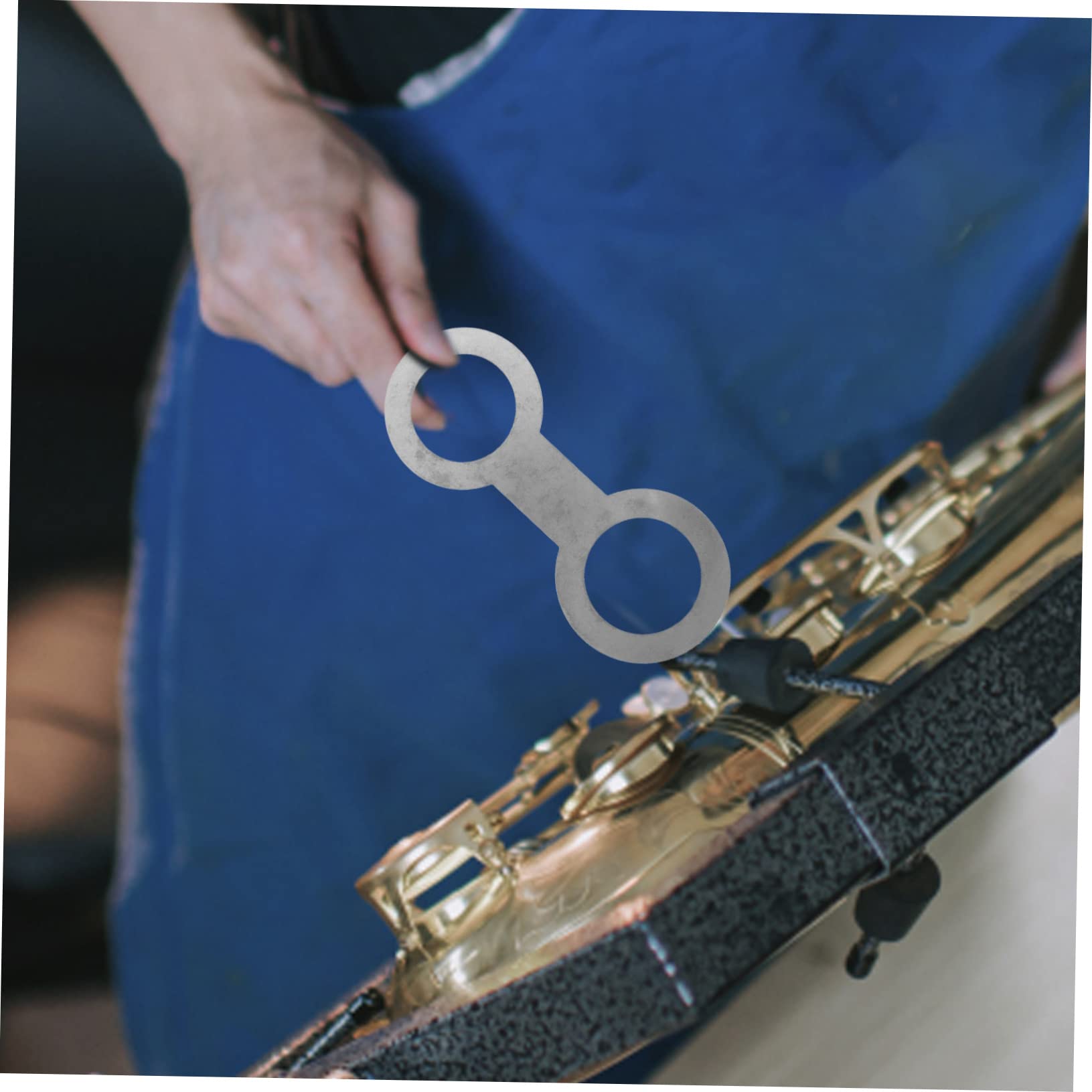 ibasenice Reparaturset Für Blasinstrumente Reparaturset Für Klarinetten Reparaturwerkzeug Für Saxophone Werkzeug Für Orchesterinstrumente Reparaturwerkzeug Für Instrumente Teil Für Musikinst