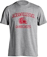 Vista 116 de Sport Your Gear NCAA Camiseta de manga corta retro con licencia oficial de aspecto desgastado para el día del juego, camiseta de espíritu deportivo