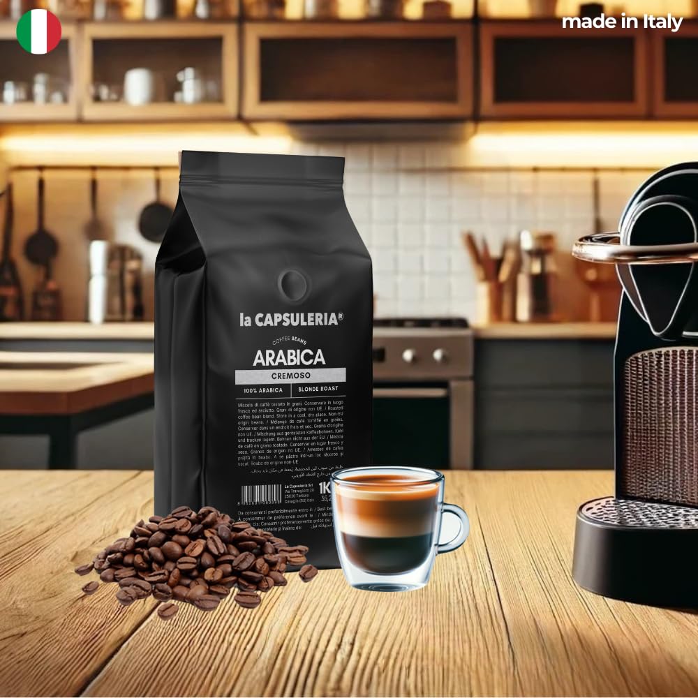 La Capsuleria - Kaffeebohnen ARABICA, 100% Arabica (6x 1kg Kaffeebohnen)