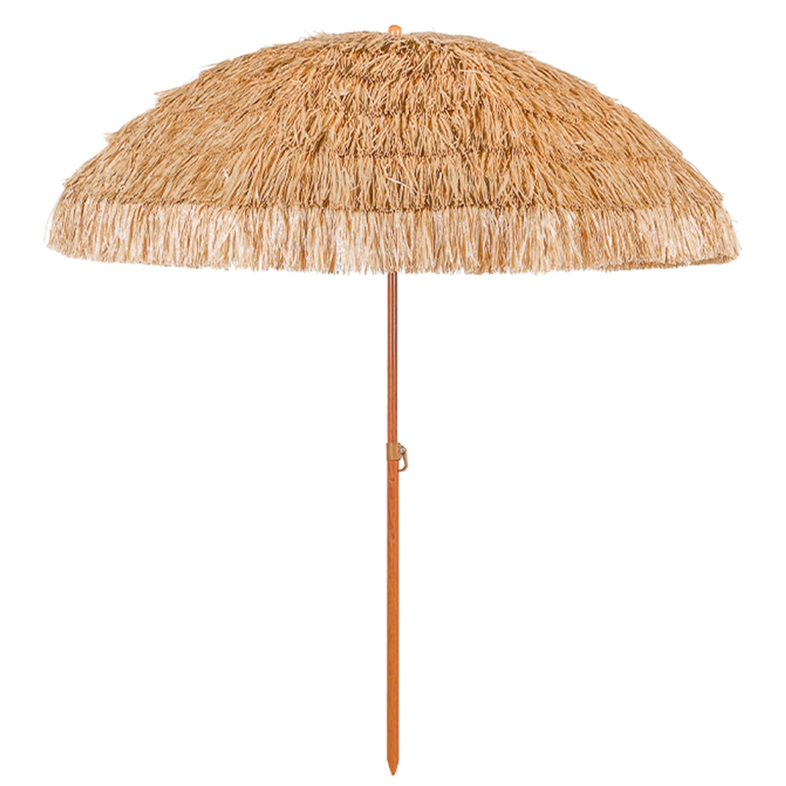 Parasol ogrodowy Haiian z 8 żeberkami, przechylanie guzików Tiki Parasol, parasol na balkony,Baseny i podwórka