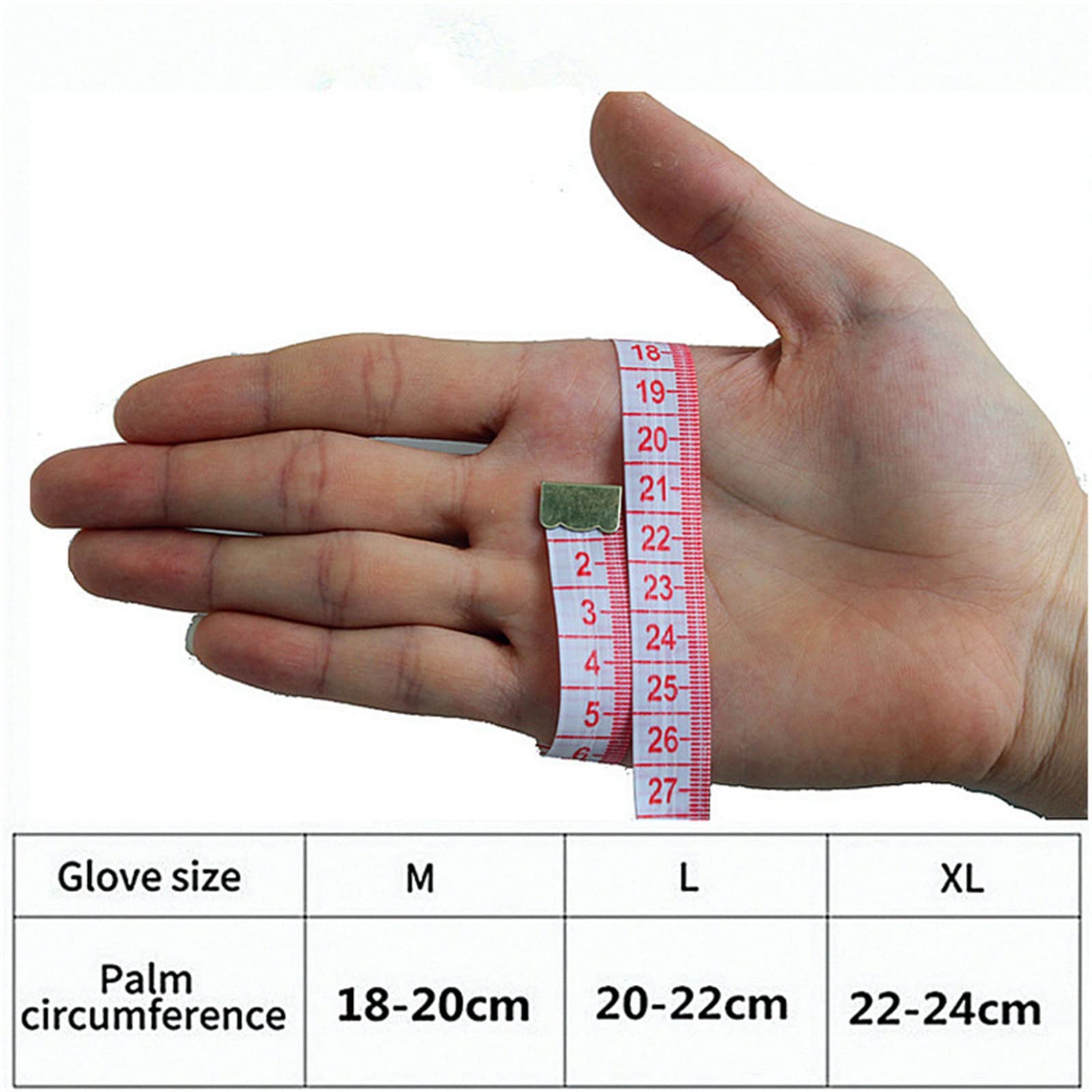 Guanti Antiscivolo per la Palestra Guanti da Ginnastica, Bodybuilding, Sollevamento Pesi, Antiscivolo, for Palestra(L)