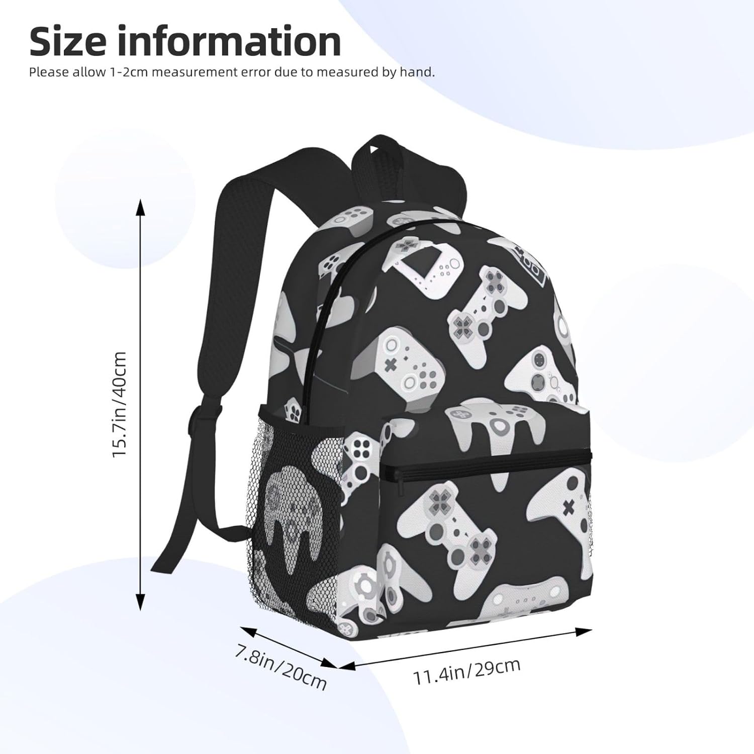 Game Controller Backpack Large Sports Bag, Best for Basketball, Soccer, Volleyball, Swim, Gym, Travel
