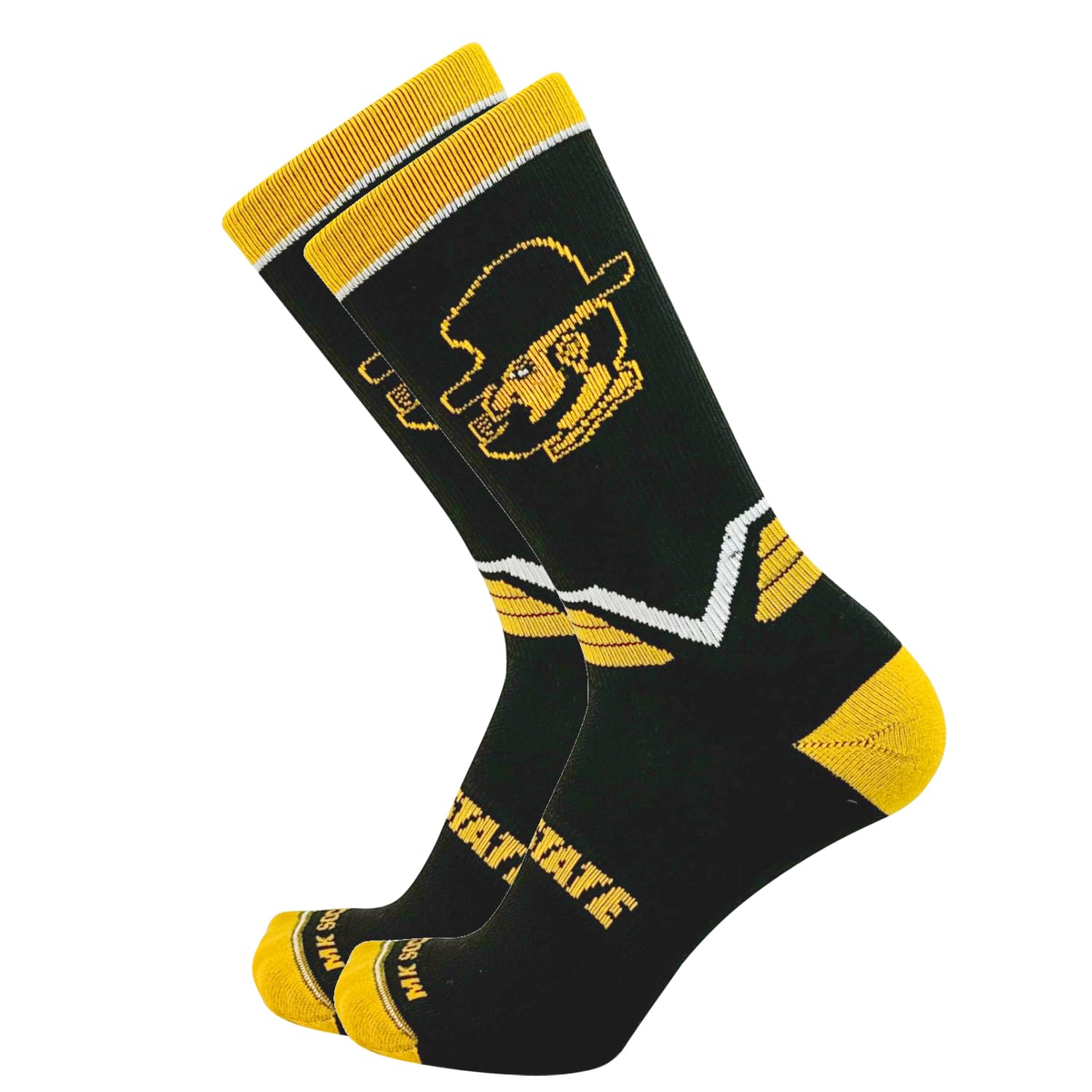 NCAA Appalachian State - Victory Yosef Logo Crew Socks (L)