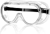 Safety Goggles Clear Wraparound Safety Glasses Eye Impacted Sealed Protective Work Goggles Over Spectacles for DIY Lab Grinding etc GENERAL PURPOSE GOGGLES CLEAR