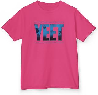 YEET Jey USO Pink Youth Tshirt Main Event Kids Pro Wrestling Kids T-Shirt Tee Shirt