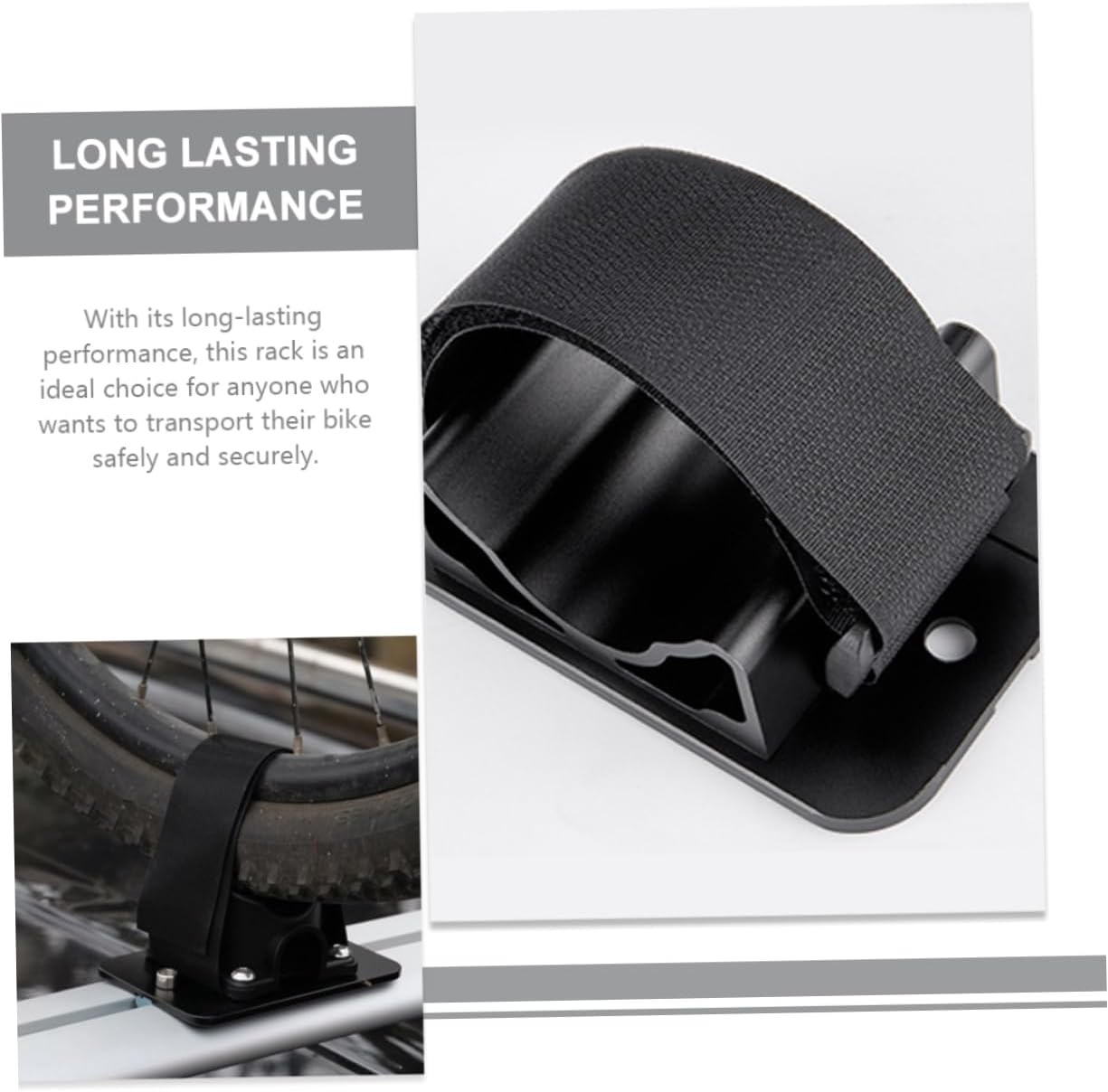 UPKOCH 1Set Rear Wheel Mount for Bicycle Durable Bike Stabilizer Clamp Easy Installation Car Luggage Rack Accessory Compatible with Various Bicycle Models