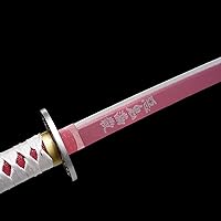 Vista 8 de BEMOD Demon Slayer Swords Real Handmade Steel Blade Anime Cosplay Katana Sword 41inch Stainless Metal Samurai Swords KnightsRengokuInosukeTanjiro