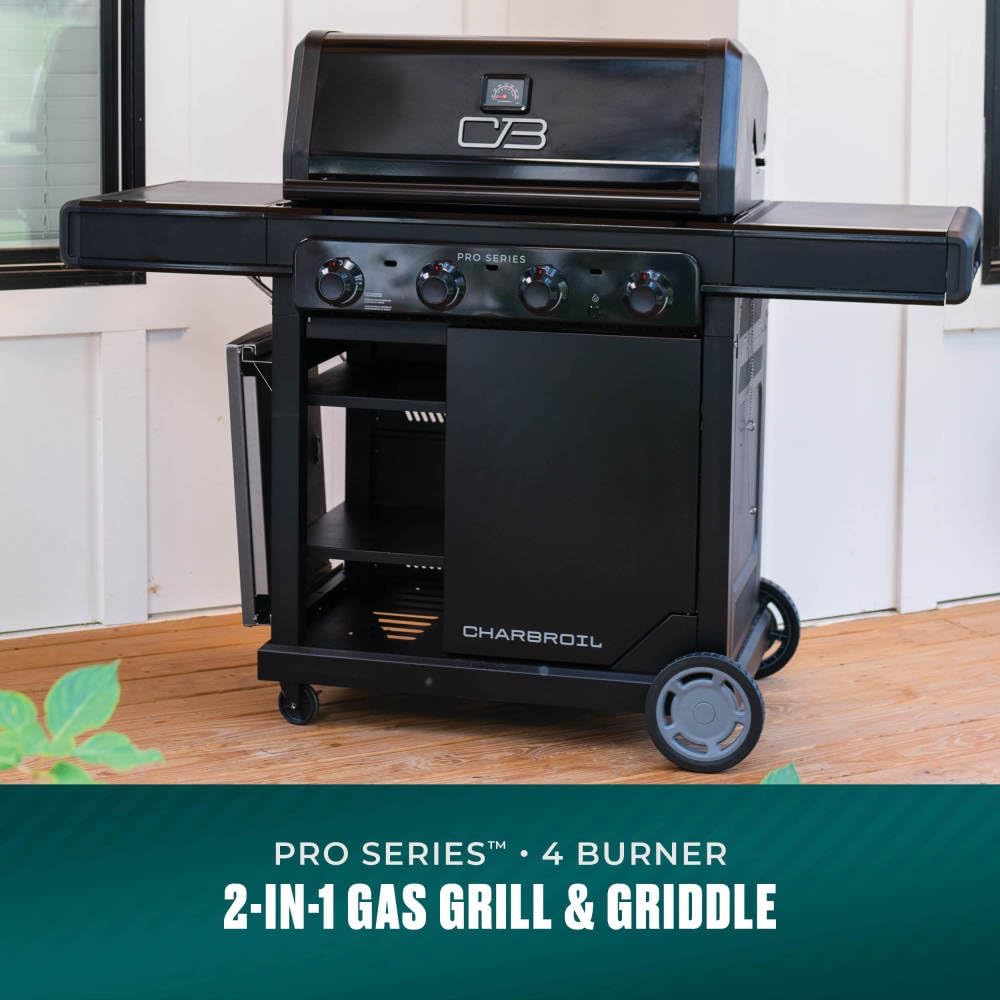 Charbroil Pro Series with Amplifire Infrared Technology 4-Burner Propane Gas Grill and... photo 2