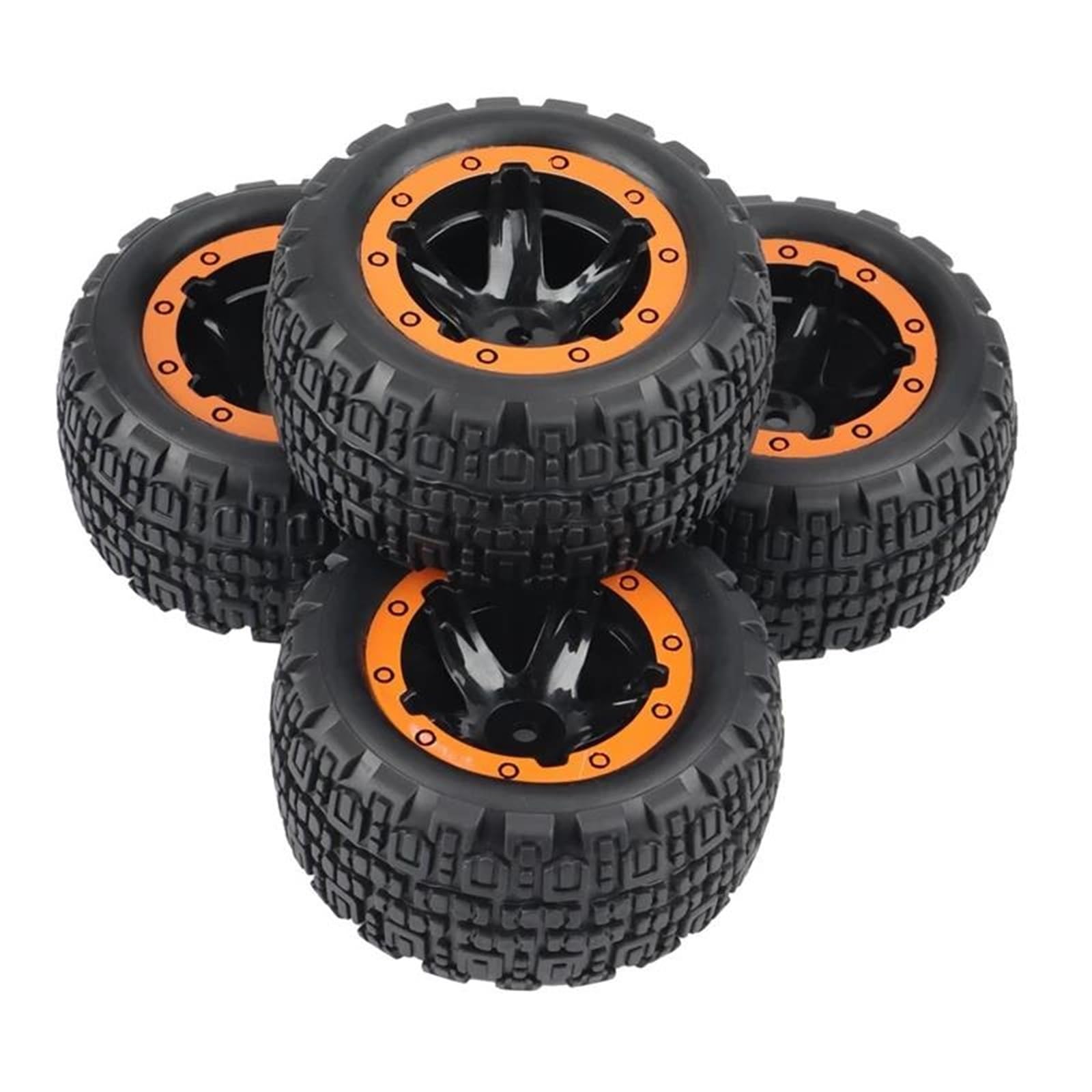 RC Pneus Jante Compatible avec HBX 16889 16889A 16890 16890A SG1601 SG1602, 8 Pièces, Pneus De Roue, Accessoires De Pièces De Voiture RC