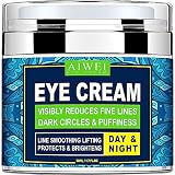 AIWEI Retinol Eye Cream - Brightens, Smooths and Hydrates Under Eyes - Eye Gel for Men and Women - 1