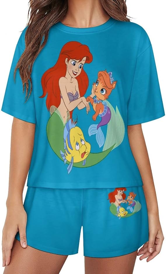 Amazon 上下セット アリエル リトルマーメイド パジャマ ルームウェア メンズ レディース 綿 前開き ロングパンツ 長袖 上下セット 部屋着 肌触り優しい 良い通気性 寝間着 春 夏 秋 冬 かわいい おしゃれ パジャマ ルームウェアセット 通販 Amazon 上下セット アリエル リトルマーメイド パジャマ ルームウェア メンズ レディース 綿 前開き ロングパンツ 長袖 上下セット 部屋着 肌触り優しい 良い通気性 寝間着 春 夏 秋 冬 かわいい おしゃれ パジャマ ルームウェアセット 通販