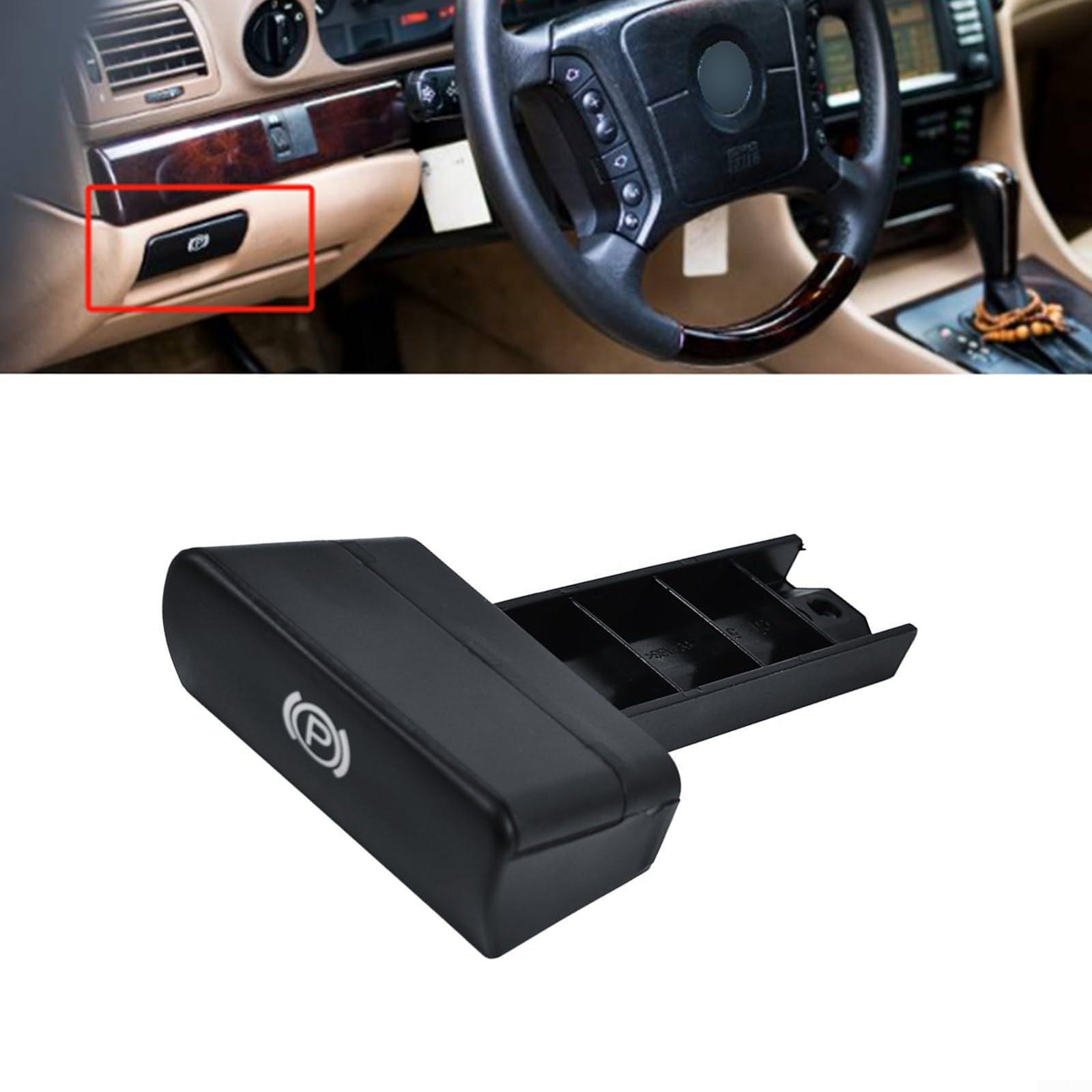 SPORTARC POIGNEE DE FREIN INTERIEUR DE STATIONNEMENT 51458150465 BMW Série 7 E38 93-01