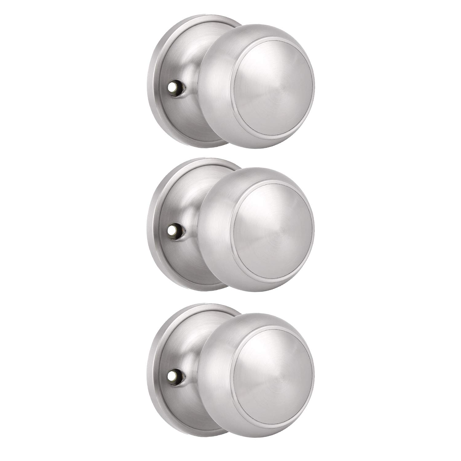Probrico Black Dummy Door Knobs - 4 Pack -14