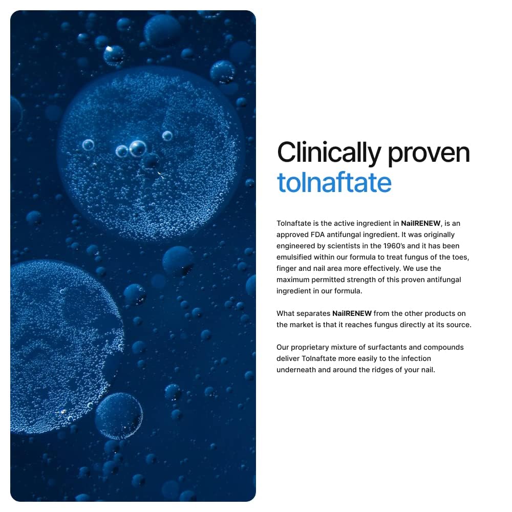 NailRENEW Antifungal - Professional Strength, Compliant Fungus Treatment for Toe Fungus, Discolored or Brittle Nails (1 Bottle) - Image 4