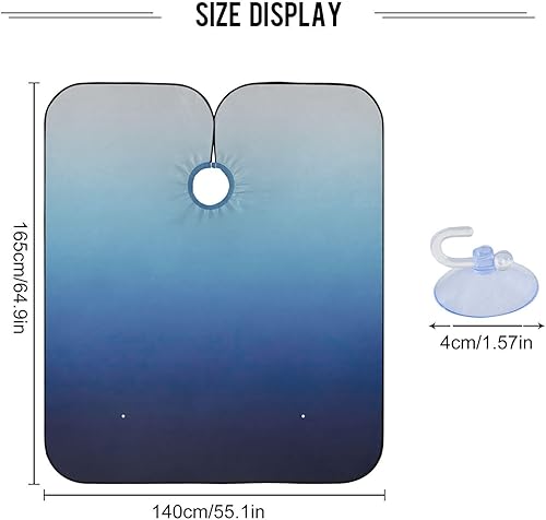 Miniatura 3 de Magic Glitter Rainbow Barber Cloth Cape Barber Shampoo Cape, Hair Cape for Haircuts