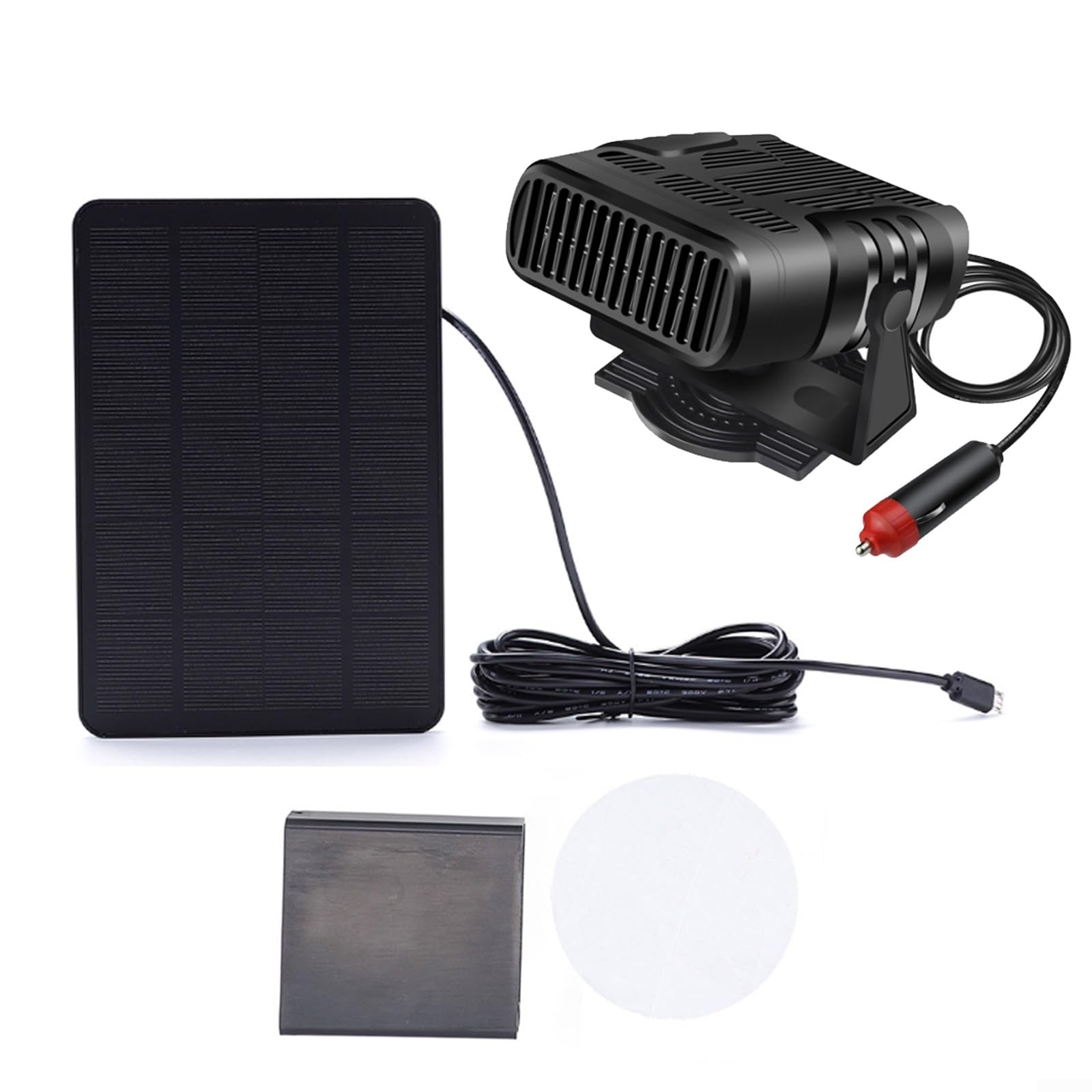 20W Solar Heat Lamp for Chicken Coop,Portable Solar Panel,Polysilicon Solar Cell for Crystal Solar Panel Heater Drying Heating Pet House Warm Wind Gear