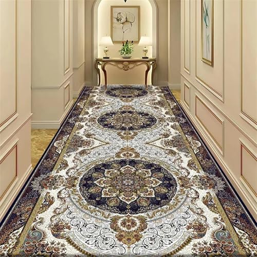 Tapis de couloir rétro Yu2 tapis de passage rectangle 400x80 - 4