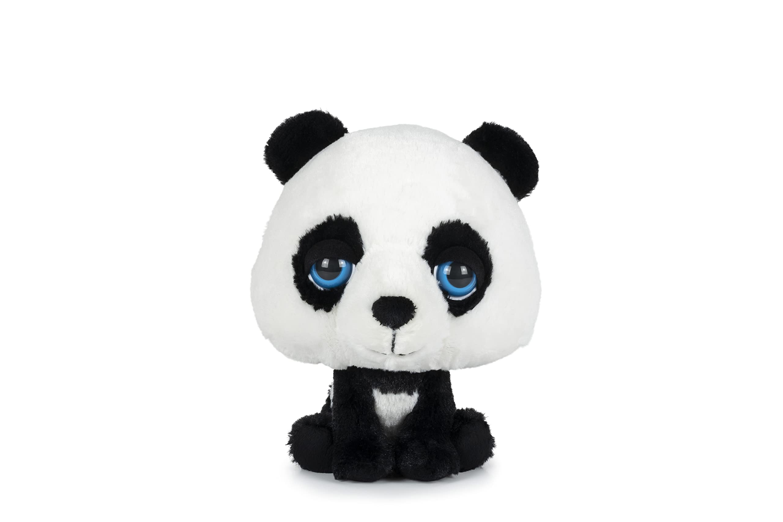 BIG HEADZ Around the World Plush Toys - Huggable and Adorable Collection of 8 Styles including Zebra, Toucan, Camel, Reindeer, Whale, Fox, Koala, and Panda for Kids of All Ages