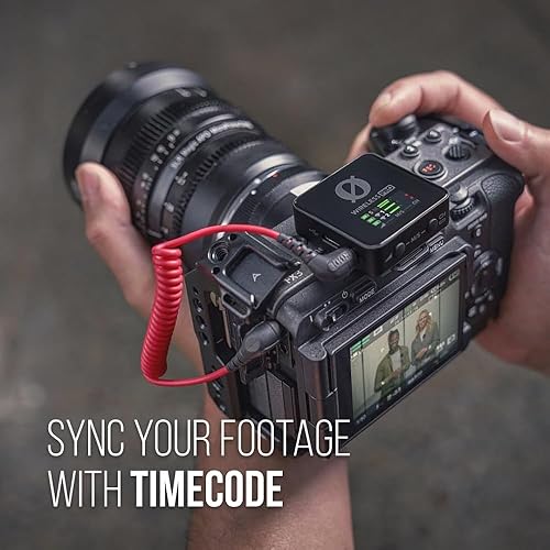 Miniatura 9 de RODE Sistema de micrófono inalámbrico compacto PRO inalámbrico con código de tiempo, grabación flotante de 32 bits, 2 micrófonos Lavalier y estuche