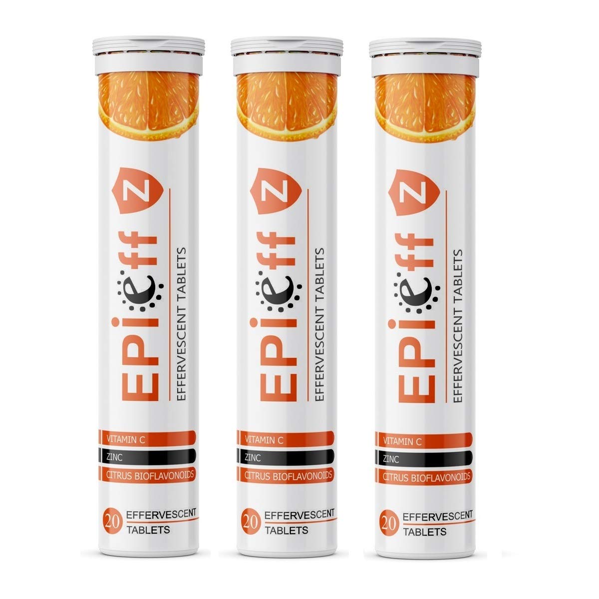 Ethiglo Epieff-Z Vitamin-C, Zinc And Citrus Bioflavonoids - Immunity Booster Supplements : 20 Effervescent Tablets : Pack Of 03 (B08X2H5S4H) Amazon Price History, Amazon Price Tracker