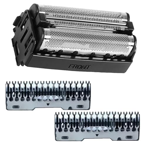 SUGZIL 電気シェーバー 替刃 イズミ IZF-V46 / IZF-V45 / IZF-V461 用往復式シェーバー, 電動カミソリ 外刃 + 内刃, メンズシェーバー ひげそり 替え刃