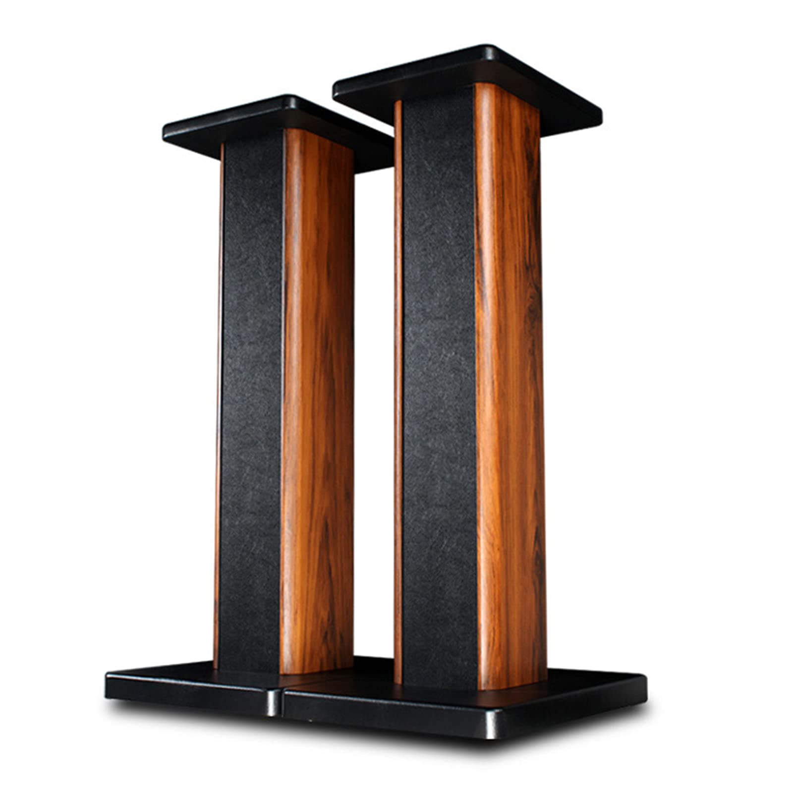 Speaker Stands Wooden,36 Inch Bookshelf Speaker Stands Wood Speaker with Stands,Studio Monitor Stand