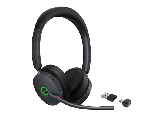 Yealink Headphone 1208680 BH74 with Stand UC USB-C/A Bluetooth Wireless Headset Teams Certified Retail
