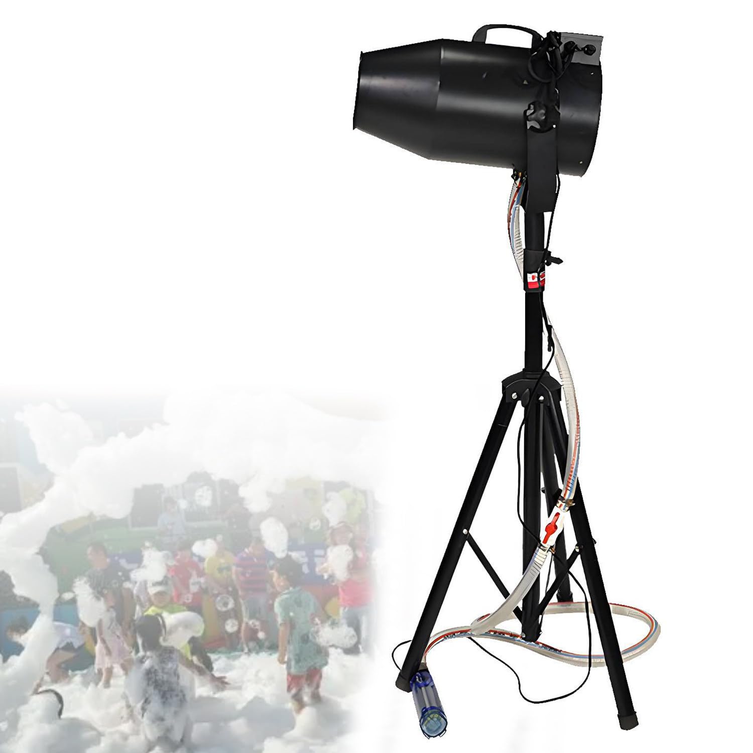 ZenHailure High Output Foam Cannon,Equipped with Water Pump
