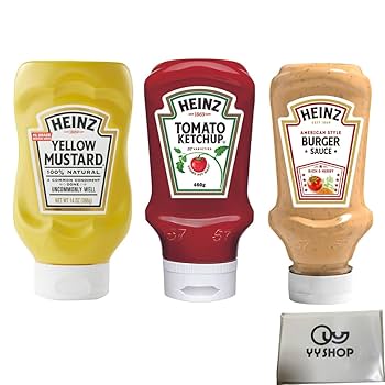 A260【HEINZ】ハインツ　マスタード ディスペンサー HEINZ】ハインツ ケチャップ マスタード ディスペンサー - メルカリ