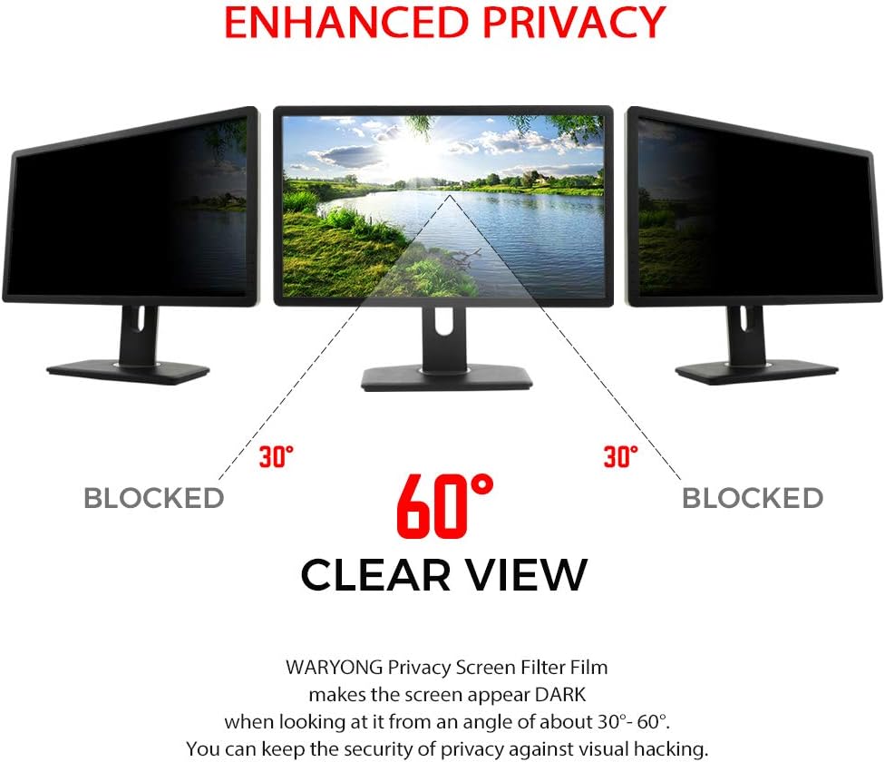 Hоt Dеаlѕ 24 Inch B(20.9x11.8) Privacy Screen Filter Film Type for Monitor Screen Protector Anti Glare Bubble Free Touch Screen