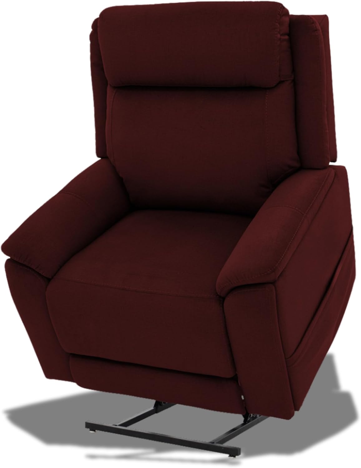 Pride Mobility Sitting Pretty Evolution Collection Electric Power Lift Recliner Chair - 400 lb Capacity, 20" Seat Width, Ideal for Users 5'3" and Below, Model LC-435S - Small, Syrah
