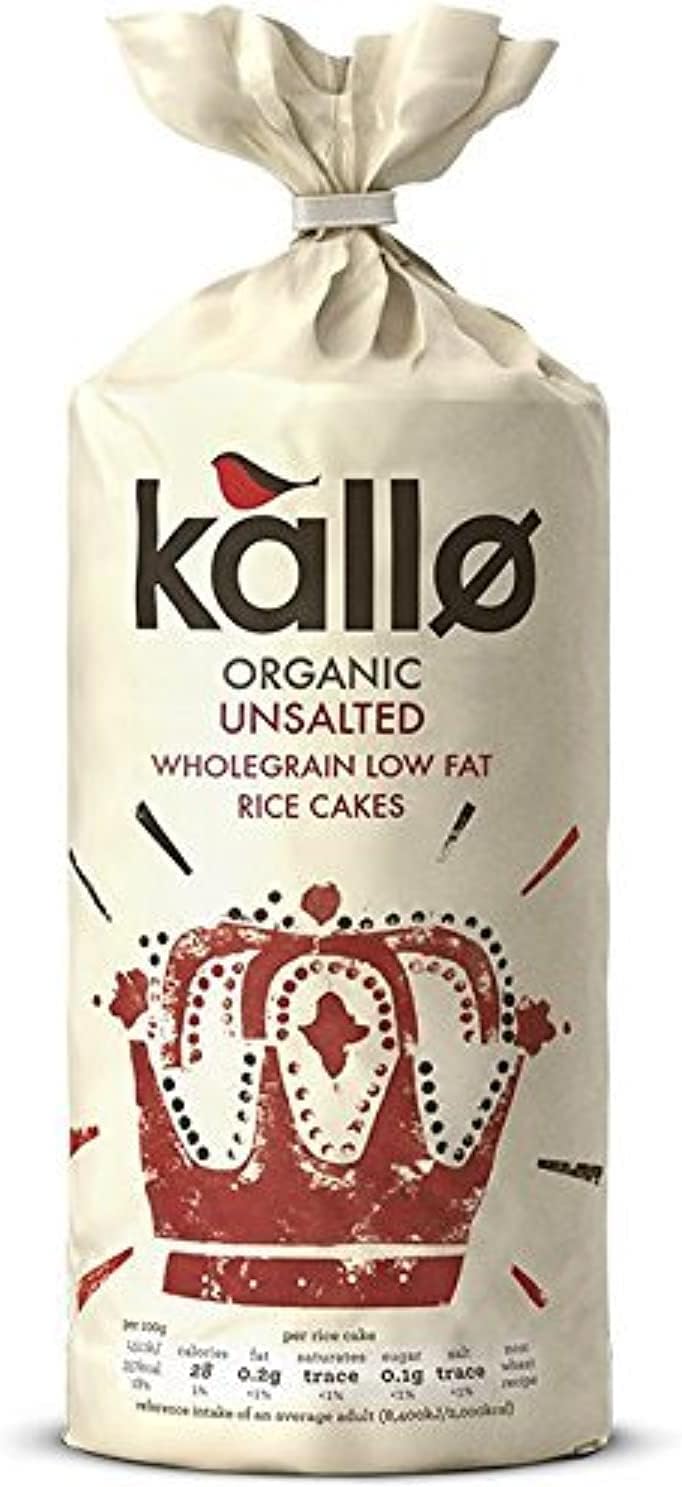 Organic Unsalted Rice Cakes, 130 GR