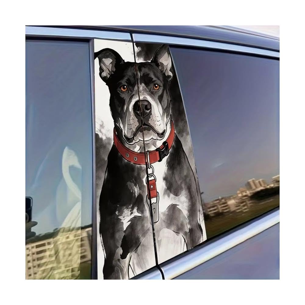 Film protection brillant pilier B de voiture Pit Bull Terrier en polyéthylène premium