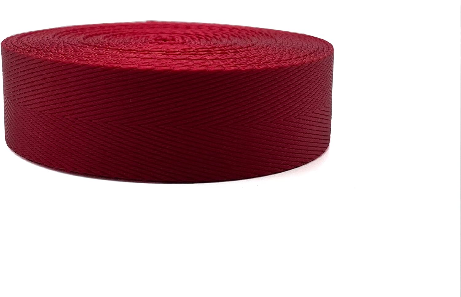 Nylon Webbing Ribbon 1 1/4 inch (32mm) Heavy Weight red Strap Replacement 5 Yards ZD14
