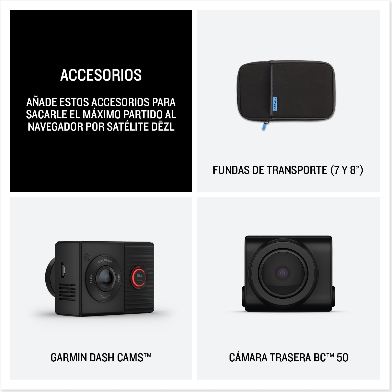 Garmin dēzl LGV820, GPS para camión con Pantalla Brillante de 8'', Información de tráfico en Tiempo Real, Voz y Asistencia al Conductor, Rutas Personalizadas, Mapas de EU, Alertas meteorológicas — view 7