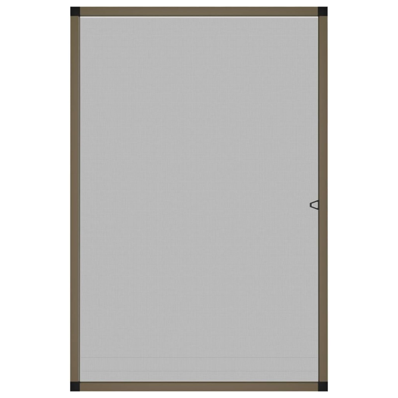 Gecheer Insektenschutzgitter, mit Aluminiumrahmen und Glasfasernetz 90x120 cm braun für Fenster geeignet für Haushalt und Wohnbereich153835