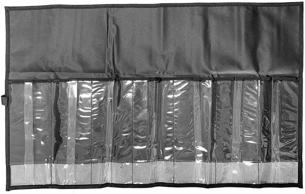 Sanhu Lure Bag Marlin Lure 7 Pocket 34 by 12 Black 4 Pieces