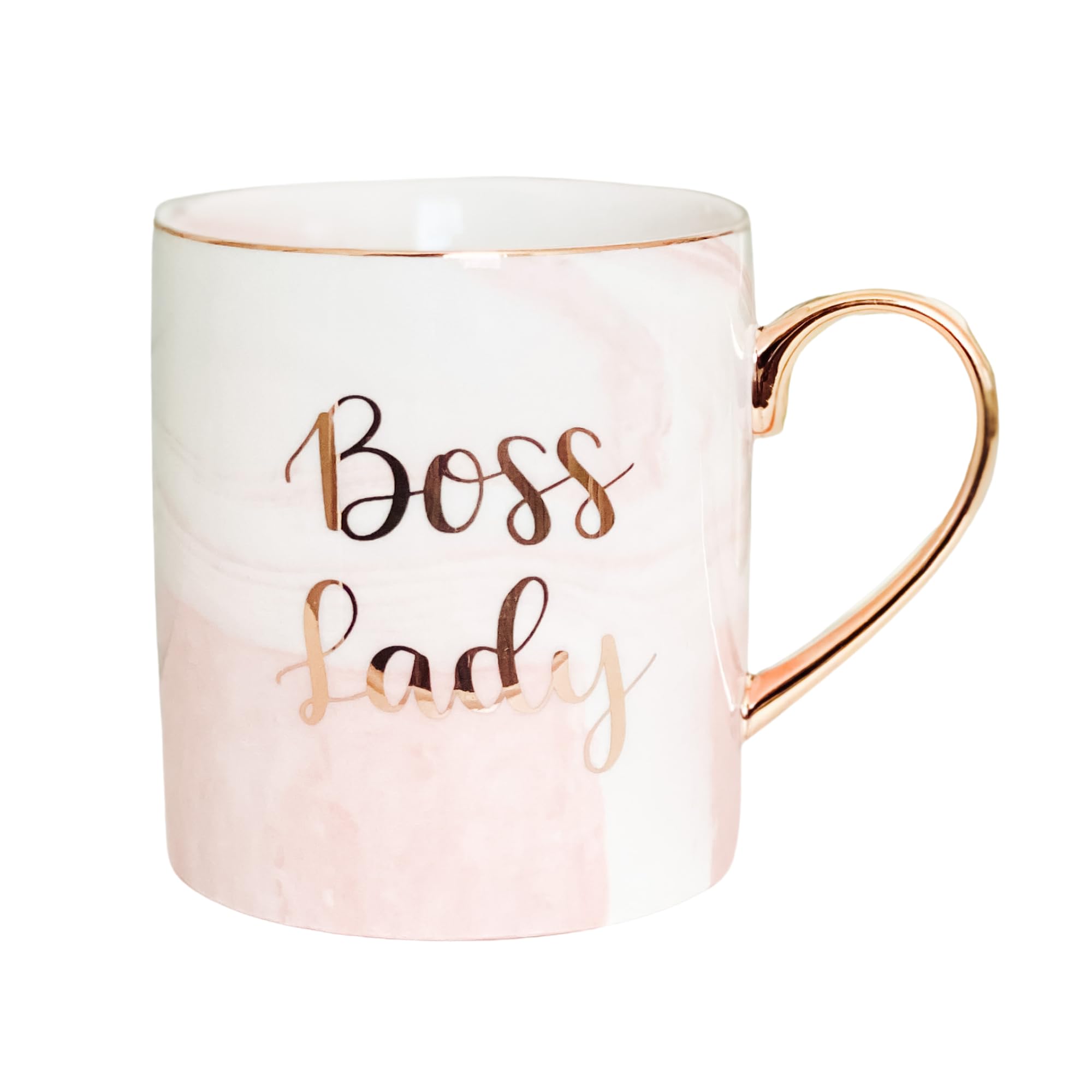Boss Lady Coffee Mug Boss Lady Coffee Cup Gold Mug Birthday Gift Idea Inspirational Gift for Women Cute